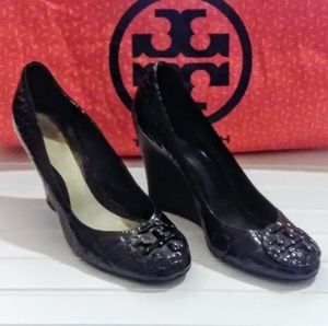 Tory Burch wedge patent leather 8